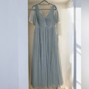 Revelry Thea Tulle Dress - French Blue